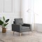 vidaXL Fotoliu, gri deschis, material textil 288693