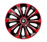 Cumpara ieftin Set 4 capace roti Extra Strong Red R15 pentru gama auto Seat