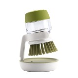 Perie Vase cu Dozator Detergent si Suport, Curatare Eficienta, Usor de Depozitat, Ideal Vase cu Depuneri