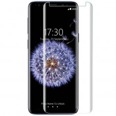 Folie Sticla Curbata Samsung Galaxy S9 Plus Flippy Transparent foto