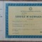Certificat de rationalizator RSR// blanc