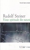 Rudolf Steiner Fiinte spirituale din natura Univers Enciclopedic 224 pagini romana coperti brosate