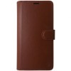 Husa tip carte cu stand Techsuit, aspect piele maro, pentru Samsung Galaxy A26 5G