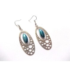 cercei agate verzi 44802