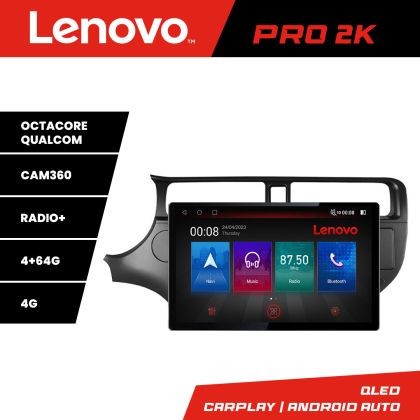 Navigatie Kia Rio 2011-2014 K-rio-11 Lenovo PRO 4+64 13 inch 2K android 4G DSP gps internet C CarStore Technology
