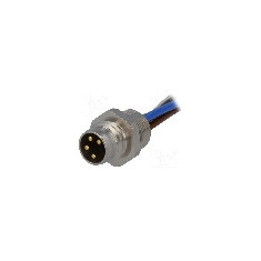 Conector M8, 4 pini, clasa etanseitate IP67, CONEC - SAL-8-FS4-0,2