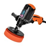 Masina de Slefuit, Lustruit si Polisat auto Sofia CONCEPT&reg;, 980W, 6 Viteze, Black/Orange