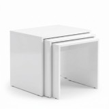 Set 3 Masute Cafea Zigon Adore, 55 x 47 x 40 Cm