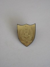 QW9 N2 68 - insigna - militar - Batalionul 10 infanterie 10 ani - 2005