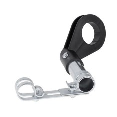 Suport 1x LNB negru pentru antena satelit, montaj rapid si stabil