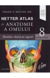 Netter Atlas de anatomie a omului. Abordare clasica pe regiuni Ed.8 - Frank H. Netter