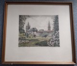 Gravura, Vintage , 27.5 * 31 cm