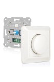 Comutator dimmer 220-240V pentru lumini LED, pornire/oprire prin apăsare, rotativ, secțiune de fază, dimmer pentru becuri LED dimabile, becuri și lămp