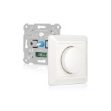 Comutator dimmer 220-240V pentru lumini LED, pornire/oprire prin apăsare, rotativ, secțiune de fază, dimmer pentru becuri LED dimabile, becuri și lămp
