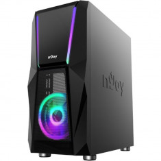 Sistem Desktop PC Gaming Serioux, Intel i5-12400F, 16GB DDR4, SSD 1TB, GeForce GTX 3050, No OS, Negru