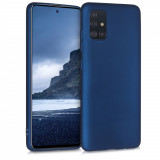 Husa pentru Samsung Galaxy A51, Silicon, Albastru, 51201.64, Carcasa, Kwmobile