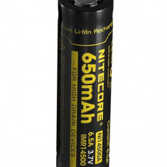 Acumulator 14500 LI-ION NITECORE NI14500A 3.7V 650mAh 6.5A cu pin