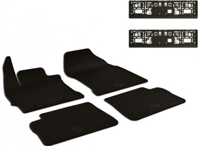 Set Covorase Auto Cauciuc Umbrella Pentru Toyota Auris (2013-2018) Corolla (2014-2018) + Suport Numar Inmatriculare Mega Drive Simplu Set 2 Buc foto