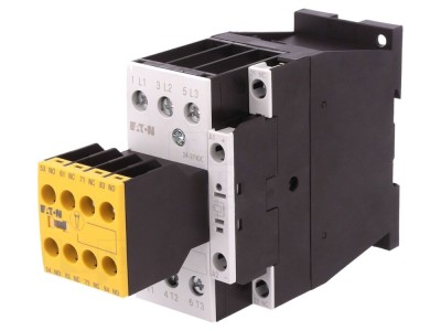 Contactor 3-polar, 24V DC foto