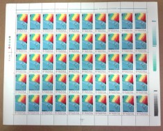 TIMBRE ROMANIA MNH LP1617/2003 SPORTURI EXTREME 4 COLI DE 50 TIMBRE