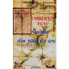 Insula Din Ziua De Ieri - Umberto Eco , A992