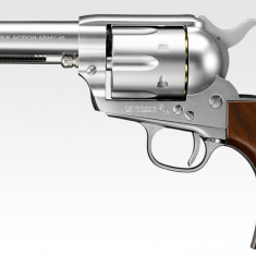 REVOLVER SAA.45 CIVILIAN - 4.3/4 INCH - SPRING - CHROME