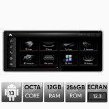 Navigatie Audi Q7 MMI3G 2009-2014, Android, Octa Core, 12+256, 12.3&quot;, Qled 2K 2400x900, Qualcomm 680 CarStore Technology