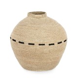 Vaza decorativa zambila apa natur negru Hue &Oslash;10x31h