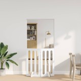 vidaXL Țarc pliabil pentru animale de companie 2 pcs Alb 8005971