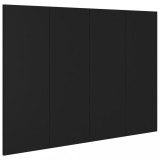 Cumpara ieftin Tablie de pat, negru, 120x1,5x80 cm, lemn prelucrat