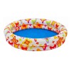 Piscina gonflabila pentru copii, 122x25 cm, Rotunda, Stelute, 114l, ATU-VD3584, Rotund