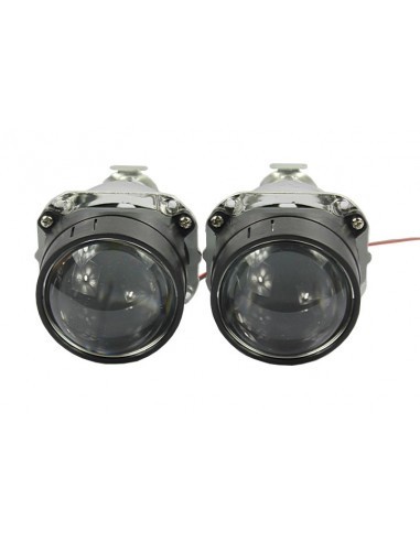 Lupe pentru far Bixenon Mini H1 2,5&quot; cu ornamente la alegere incluse Z112