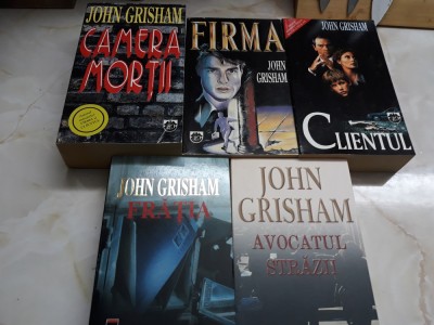 John Grisman lot 11 romane foto