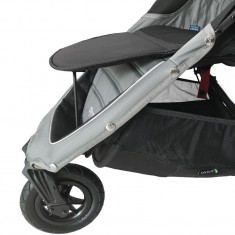 Suport picioare carucior Baby Jogger City Mini 3/4/GT, material poliester, Gri foto