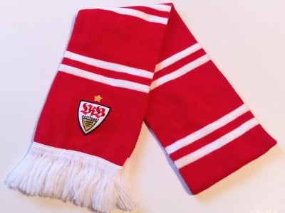 Fular bar scarf - fotbal - echipa VFB STUTTGART (Germania) foto