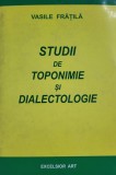 Vasile Fratila - Studii de dialectologie si toponimie