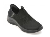 Pantofi sport SKECHERS negri, ULTRA FLEX 3.0, din material textil