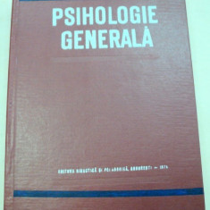 PSIHOLOGIE GENERALA-ALEXANDRU ROSCA EDITIA A 2-A 1974