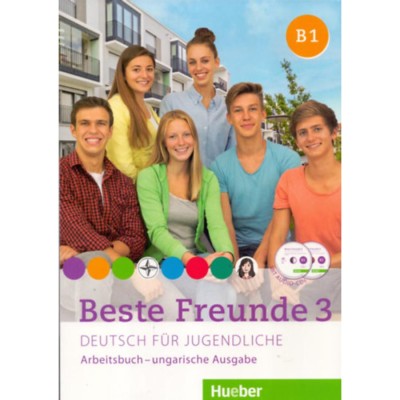 Beste Freunde 3 Arbeitsbuch+CD Ungarische Ausgabe foto