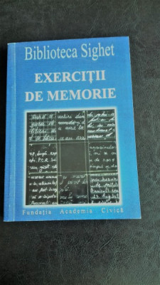 Exercitii de memorie , Romulus Rusan , 1999 foto