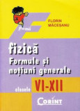 Fizica Formule si notiuni generale clasele VI-XII, Corint