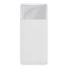 POWER BANK Baseus Bipow, 20000mAh, 15W, 2 x USB; 1 x USB Type-C, digital display pt. status baterie, total 3A, alb, "PPBD050102" (timbru verde 0.98 le