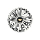 Cumpara ieftin Set 4 capace roti Cu Inel Cromat Royal R16 pentru gama auto Chevrolet, Autohelix MSA
