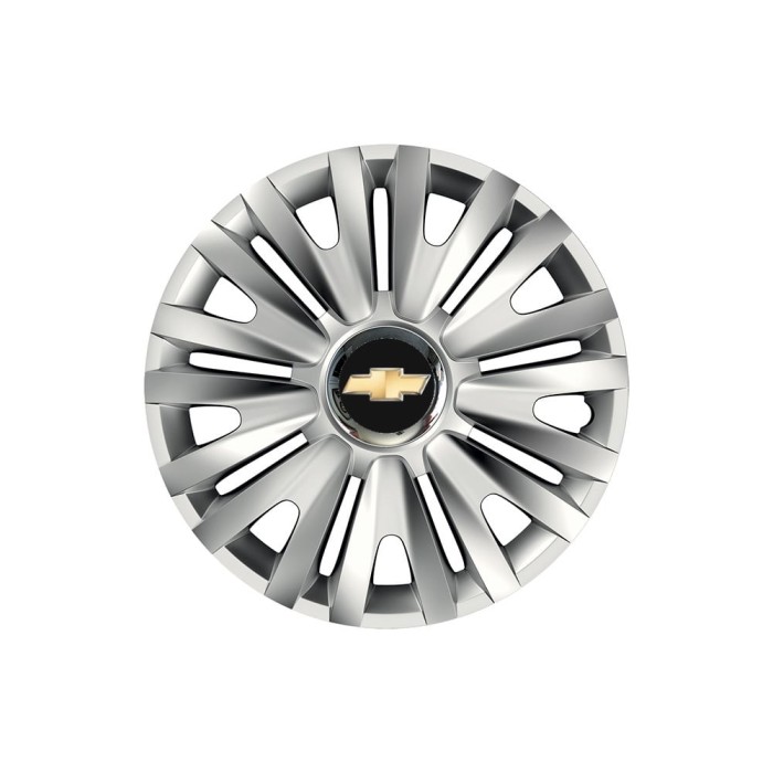 Set 4 capace roti Cu Inel Cromat Royal R14 pentru gama auto Chevrolet