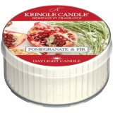 Kringle Candle Pomegranate &amp; Fir Daylight lum&acirc;nare 42 g