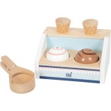 Small foot Wooden Ice Cream Stand Fresh set de jucării pentru copii 3 y+ 1 buc
