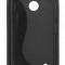 Husa silicon S-case neagra pentru Nokia Lumia 530