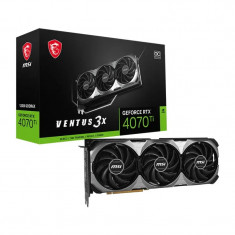 Placa video MSI GeForce RTX 4070 Ti VENTUS 3X E1 12GB GDDR6X 192-bit DLSS 3.0