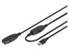 DIGITUS Repeater USB 3.0 USB A 15m negru
