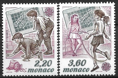 B1111 - Monaco 1989 - Europa 2v, neuzat,perfecta stare foto